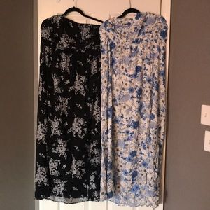 Lot of Two Strapless Maxi dresses size XXL